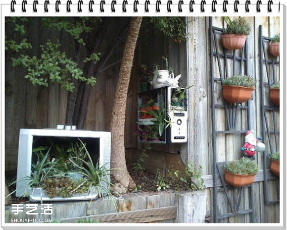 旧电脑机箱DIY花架 电脑主机制作花架的方法(图7)