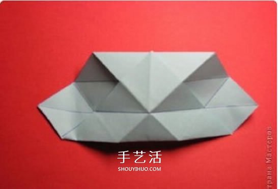 绿萝魔灵花球的折法图解 折纸绿萝魔灵花球教程(图10)