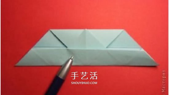 绿萝魔灵花球的折法图解 折纸绿萝魔灵花球教程(图8)