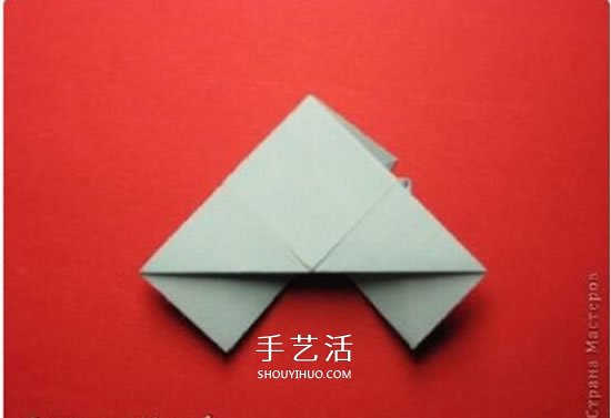 绿萝魔灵花球的折法图解 折纸绿萝魔灵花球教程(图17)