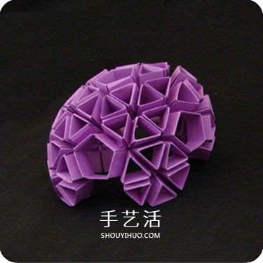 美轮美奂！Snapology蛋的折纸方法图解教程(图17)