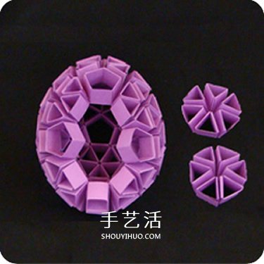 美轮美奂！Snapology蛋的折纸方法图解教程(图19)