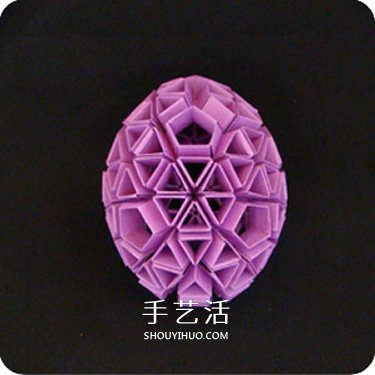 美轮美奂！Snapology蛋的折纸方法图解教程(图20)