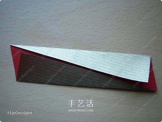 绿萝魔灵花球的折法图解 折纸绿萝魔灵花球教程(图35)