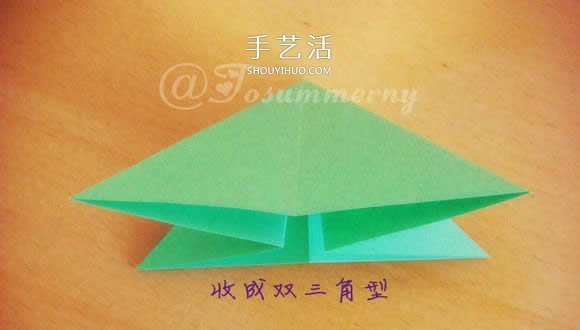 圣诞星折法图解教程 折纸圣诞星的方法步骤(图26)