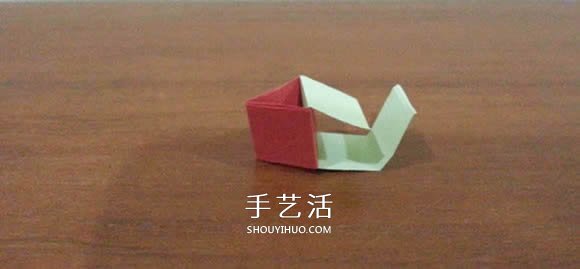 手工折纸Snapology球 用纸条折球体步骤图解(图15)
