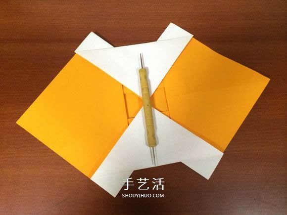 复杂立体跑车的折法 详细折纸跑车图解步骤(图19)