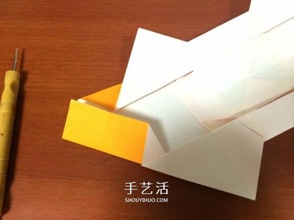 复杂立体跑车的折法 详细折纸跑车图解步骤(图25)