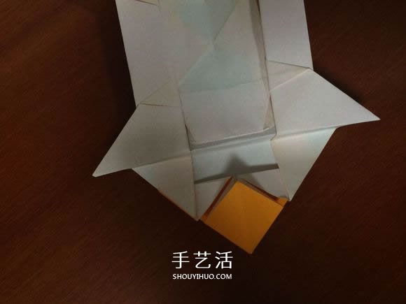 复杂立体跑车的折法 详细折纸跑车图解步骤(图30)