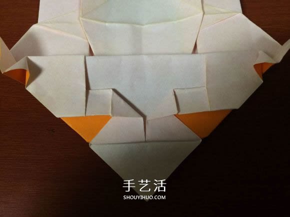 复杂立体跑车的折法 详细折纸跑车图解步骤(图48)
