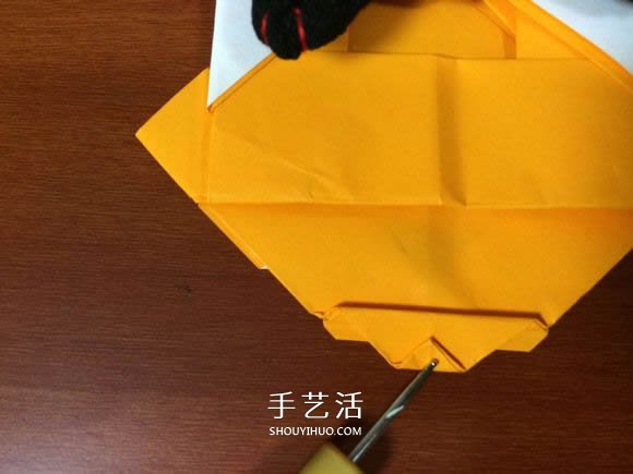 复杂立体跑车的折法 详细折纸跑车图解步骤(图52)