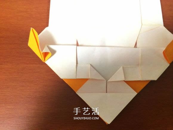 复杂立体跑车的折法 详细折纸跑车图解步骤(图46)