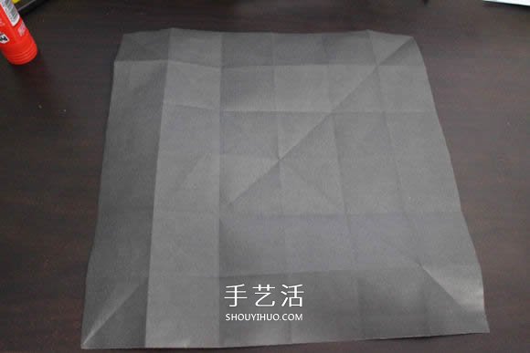 耐克标志的折纸方法 怎么折NIKE标志的图解(图3)