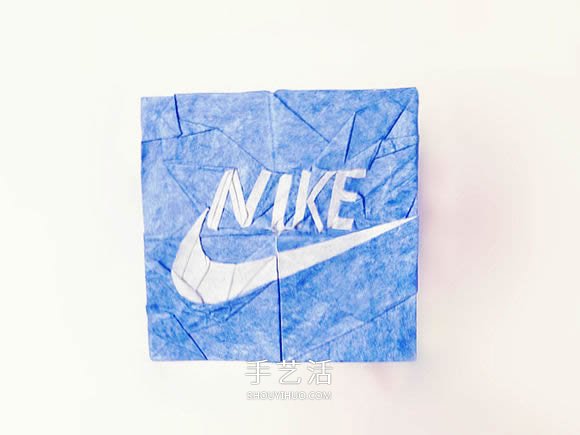 耐克标志的折纸方法 怎么折NIKE标志的图解(图1)