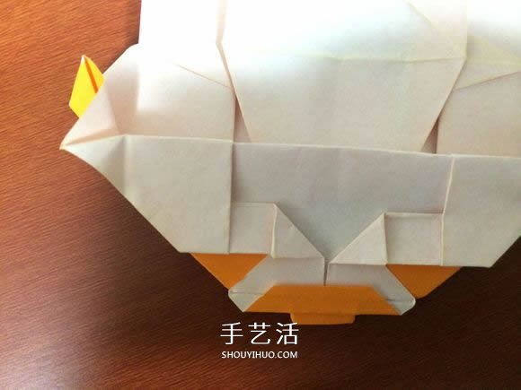 复杂立体跑车的折法 详细折纸跑车图解步骤(图53)