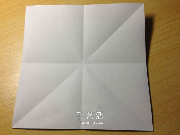 挖土机的折纸方法图解 手工挖掘机的折法过程(图4)