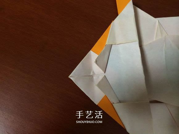 复杂立体跑车的折法 详细折纸跑车图解步骤(图42)