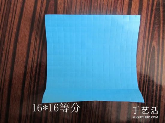 骷髅头的折纸方法图解 怎么折骷髅头的过程(图2)