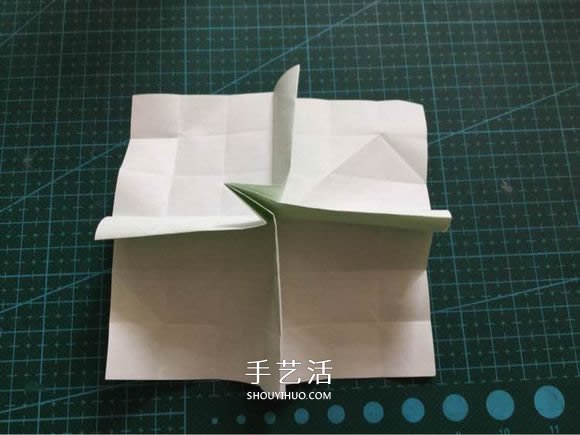 拼图零片的折纸方法 手工折纸拼图的图解教程(图8)