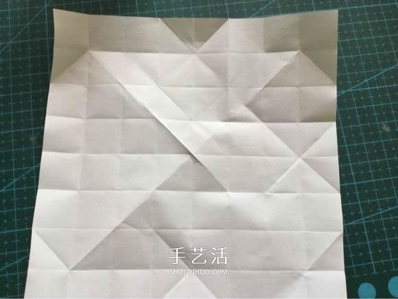 拼图零片的折纸方法 手工折纸拼图的图解教程(图5)
