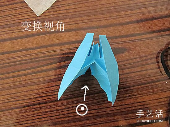 骷髅头的折纸方法图解 怎么折骷髅头的过程(图9)