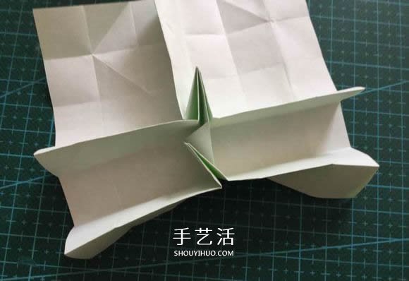 拼图零片的折纸方法 手工折纸拼图的图解教程(图11)