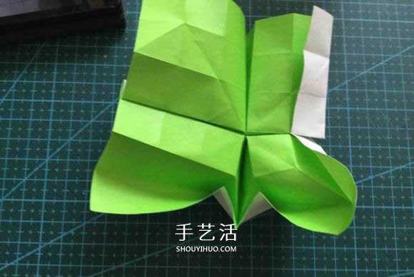 拼图零片的折纸方法 手工折纸拼图的图解教程(图12)