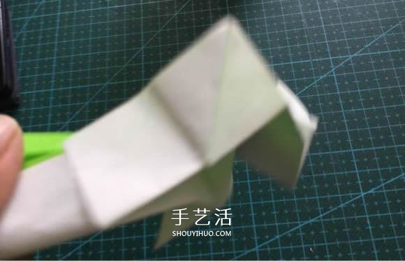 拼图零片的折纸方法 手工折纸拼图的图解教程(图14)