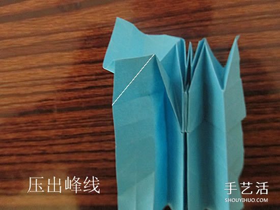 骷髅头的折纸方法图解 怎么折骷髅头的过程(图18)