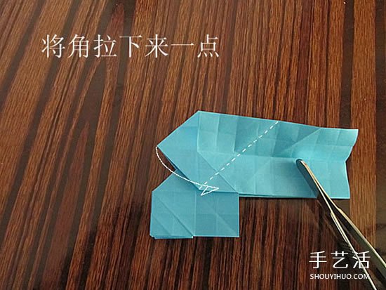 骷髅头的折纸方法图解 怎么折骷髅头的过程(图20)