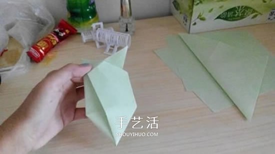 简易高跟鞋的折法图解 手工折纸高跟鞋的方法(图11)