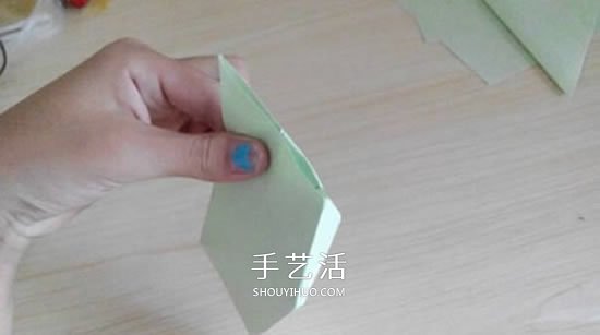 简易高跟鞋的折法图解 手工折纸高跟鞋的方法(图12)