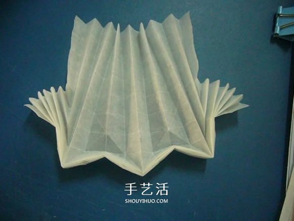 龙头戒指的折纸方法 手工折纸龙头戒图解教程(图5)