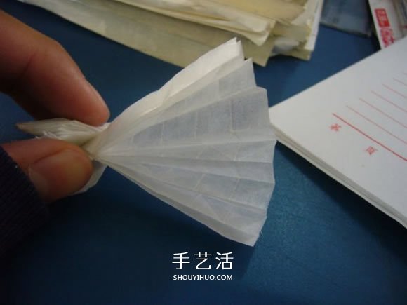 龙头戒指的折纸方法 手工折纸龙头戒图解教程(图9)