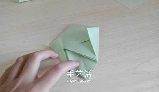 简易高跟鞋的折法图解 手工折纸高跟鞋的方法(图19)