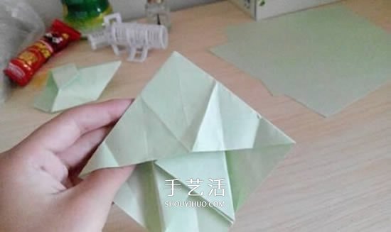 简易高跟鞋的折法图解 手工折纸高跟鞋的方法(图20)