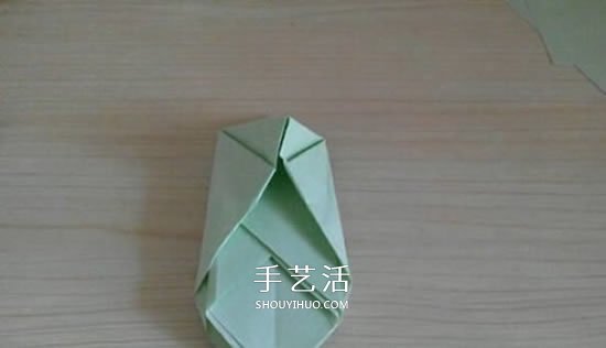简易高跟鞋的折法图解 手工折纸高跟鞋的方法(图23)