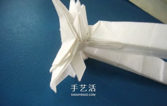 龙头戒指的折纸方法 手工折纸龙头戒图解教程(图19)