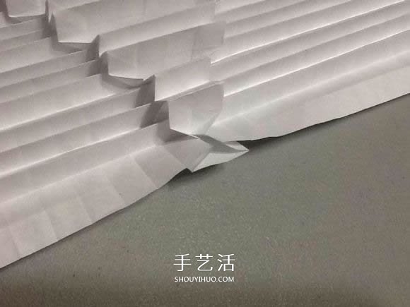 鲨鱼嘴的折纸方法图解 怎么折鲨鱼嘴步骤图(图38)