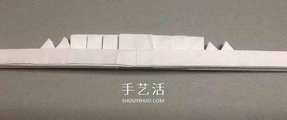 鲨鱼嘴的折纸方法图解 怎么折鲨鱼嘴步骤图(图47)
