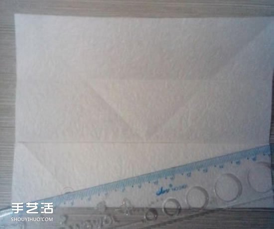 美丽天使的折纸方法 手工折叠立体天使图解(图4)