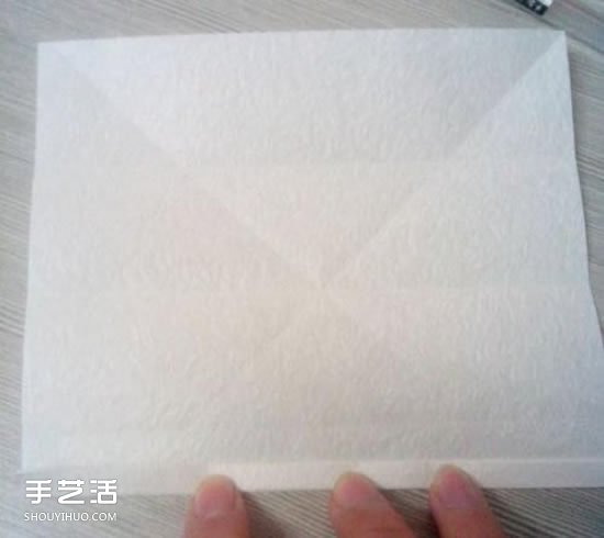 美丽天使的折纸方法 手工折叠立体天使图解(图6)