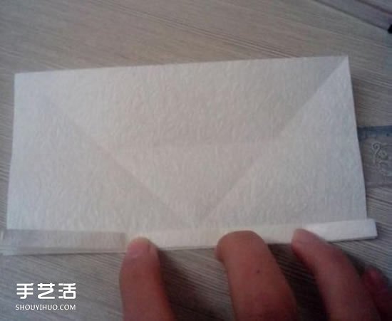 美丽天使的折纸方法 手工折叠立体天使图解(图11)