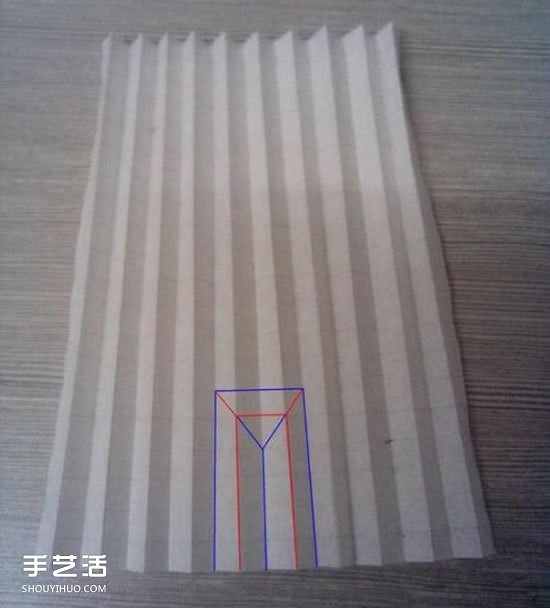 美丽天使的折纸方法 手工折叠立体天使图解(图16)