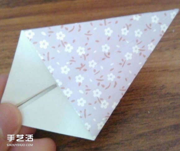 DIY油纸伞制作教程 迷你油纸伞的折叠图解(图3)