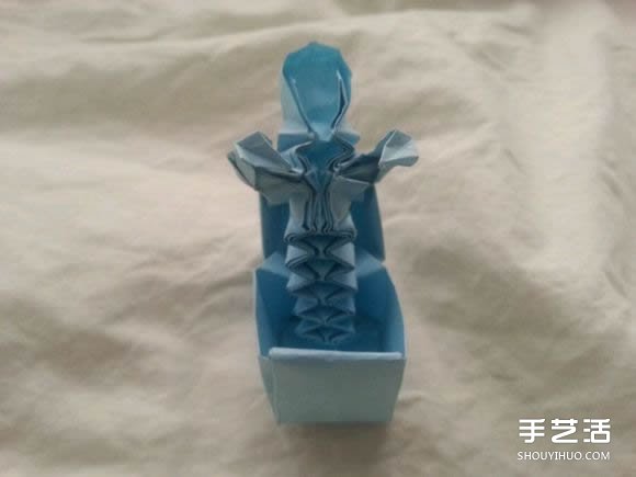 杰克盒子折纸实拍教程 折纸杰克盒子步骤图解(图1)