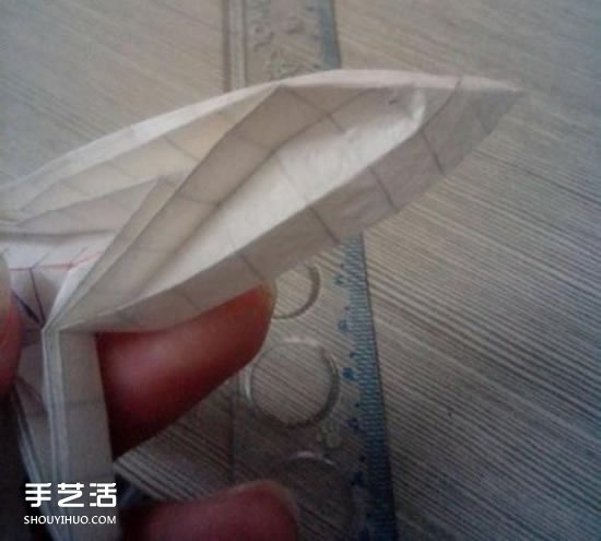 美丽天使的折纸方法 手工折叠立体天使图解(图29)