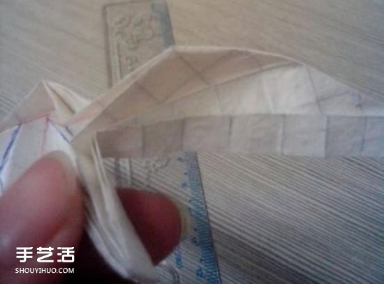 美丽天使的折纸方法 手工折叠立体天使图解(图30)