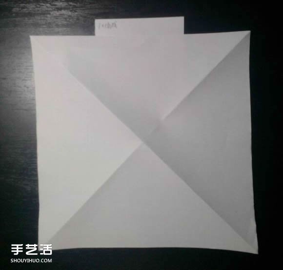 三角钢琴的折纸图解 怎么折立体三角钢琴步骤(图2)