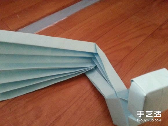杰克盒子折纸实拍教程 折纸杰克盒子步骤图解(图36)